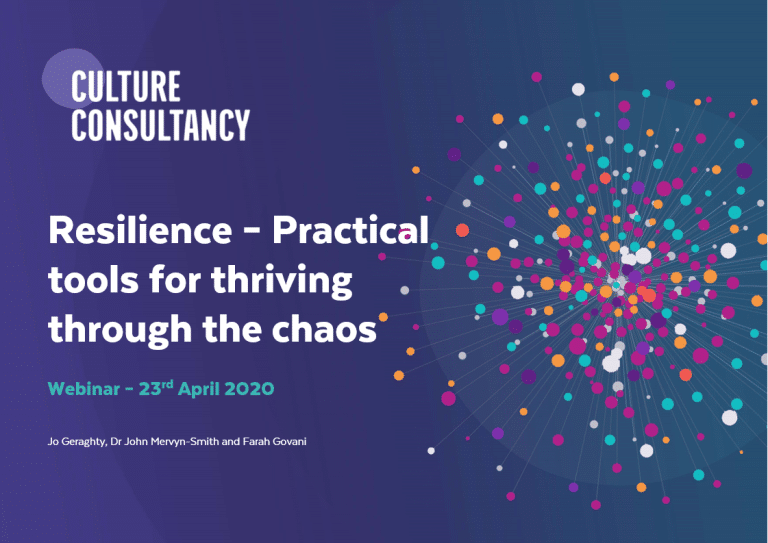 Resilience webinar