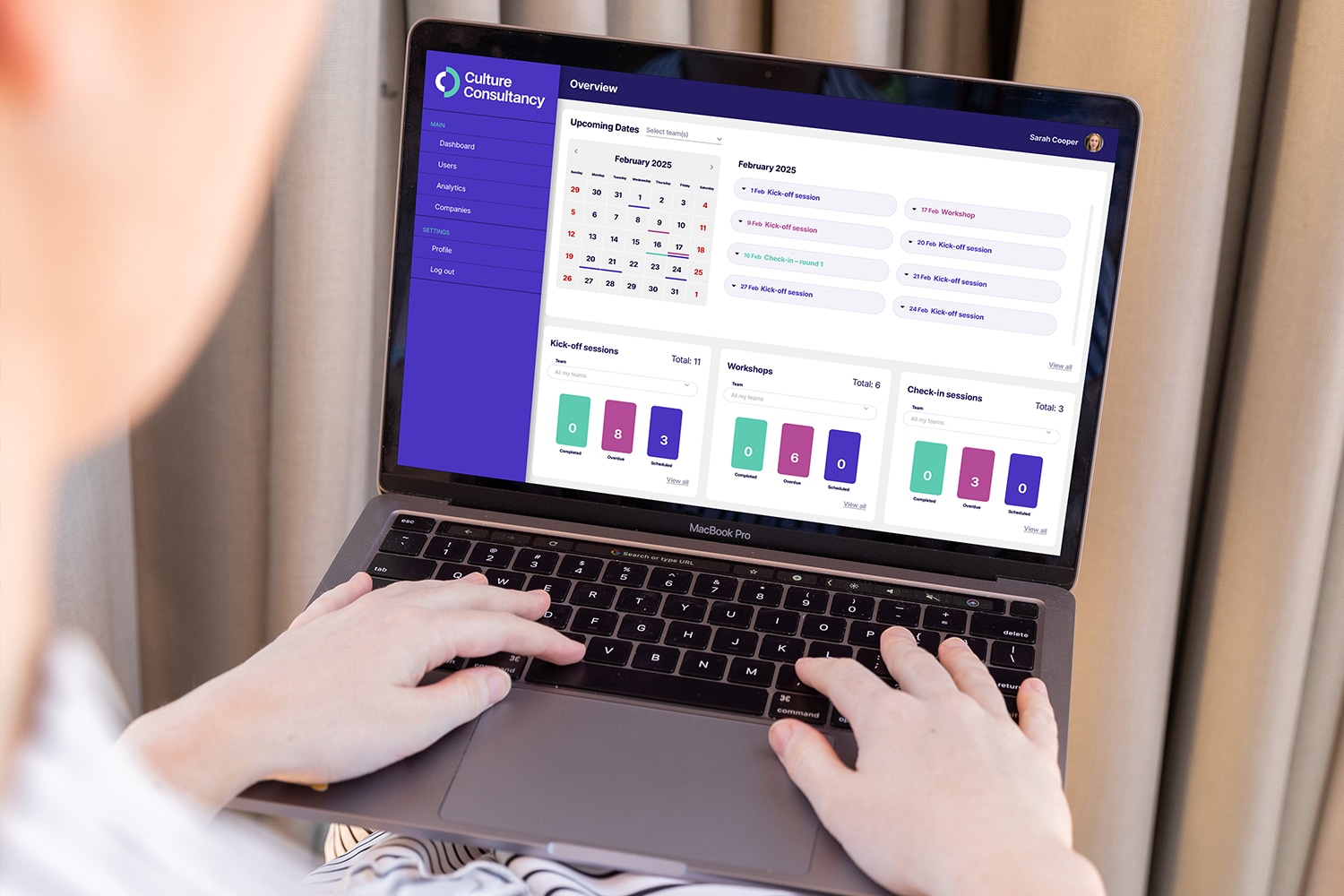 CulturEmbed dashboard