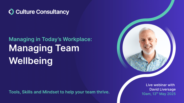 Managing team wellbeing