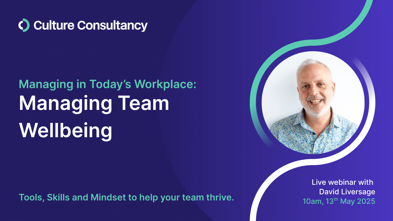 Managing team wellbeing