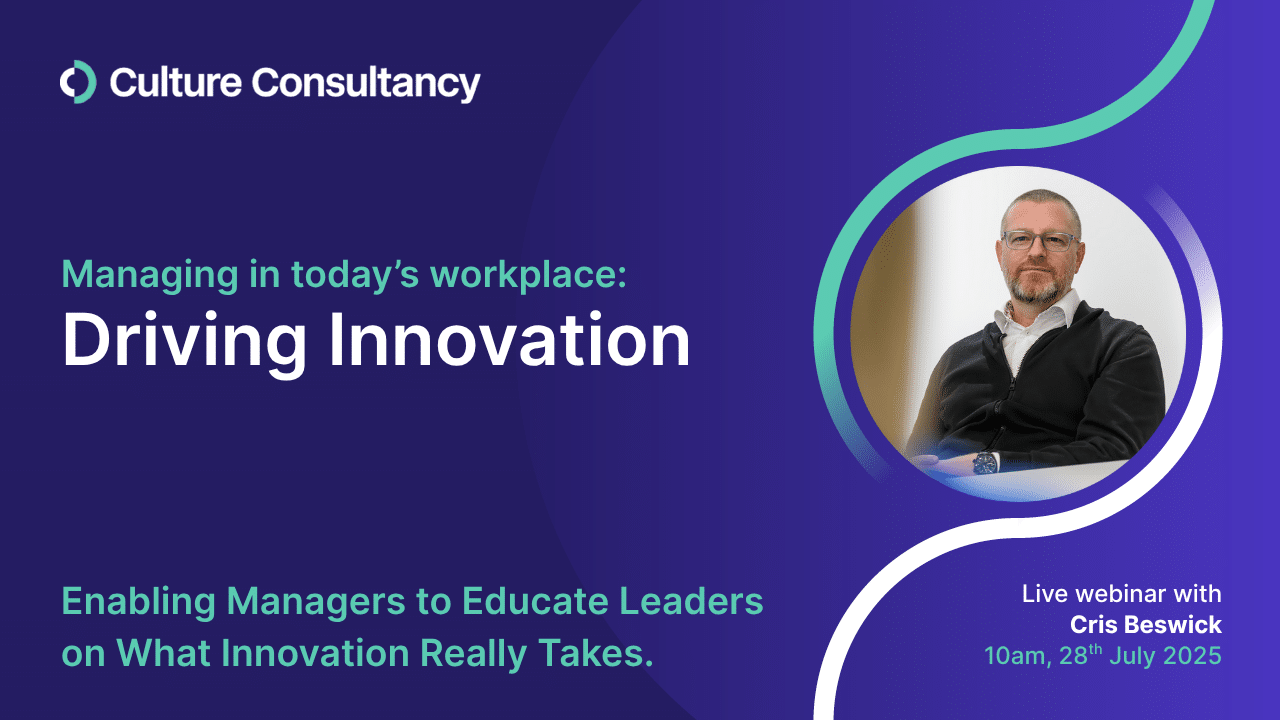 Managing in today's workplace and driving innovation